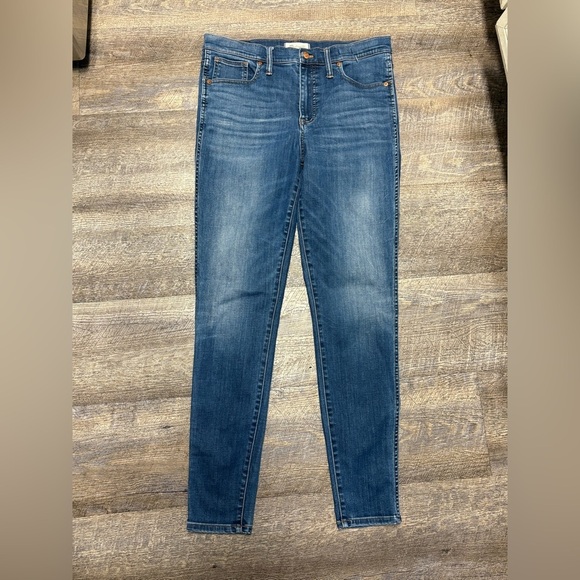 Denim - Madewell high rise skinny Classic Blue Women's Jeans